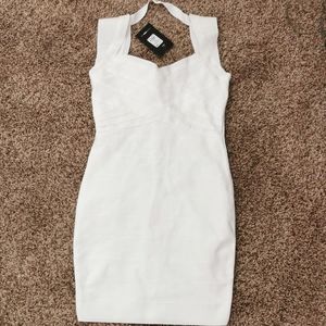 White fashionova dress